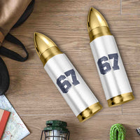 Number 67 Bullet Tumbler Numbered Uniform Sports Jersey Team 67th Birthday - Wonder Print Shop