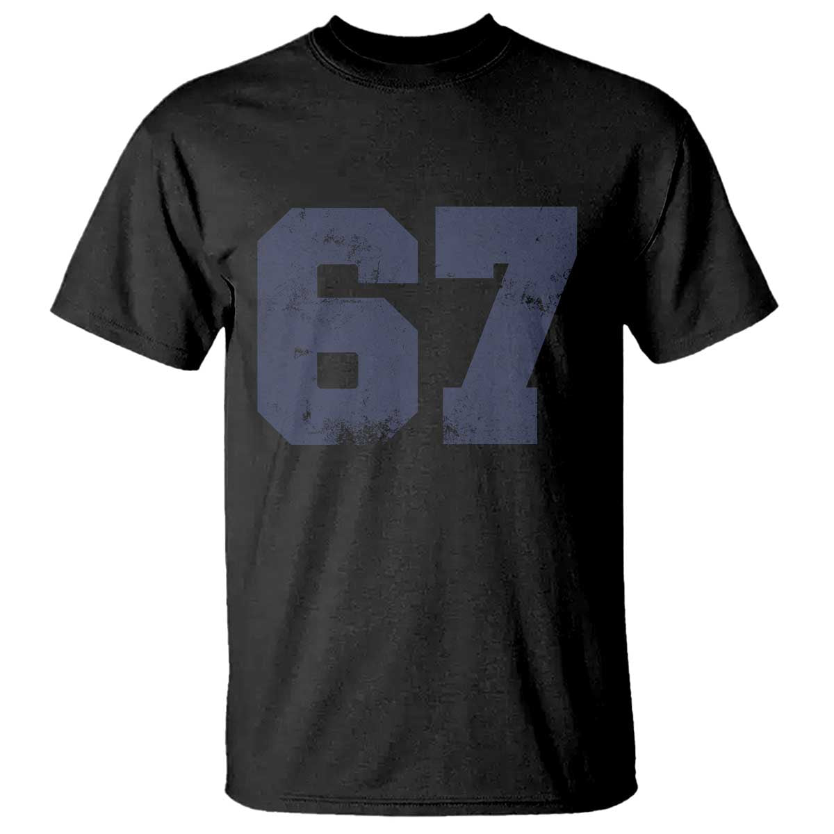 Number 67 T Shirt Numbered Uniform Sports Jersey Team 67th Birthday - Wonder Print Shop