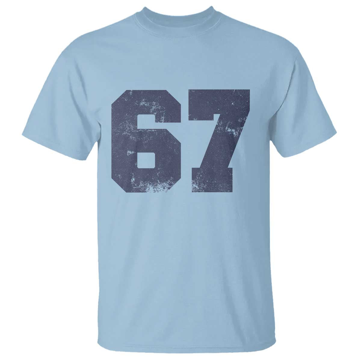 Number 67 T Shirt Numbered Uniform Sports Jersey Team 67th Birthday - Wonder Print Shop