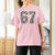 67 Jersey Number T Shirt For Women Funny Six Seven Meme Y2k Leopard Number - Wonder Print Shop