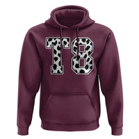 T8 Jersey Number Hoodie Y2k Leopard Number Concert Inspired Outfit Varsity Sports - Wonder Print Shop