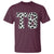 T8 Jersey Number T Shirt Y2k Leopard Number Concert Inspired Outfit Varsity Sports - Wonder Print Shop