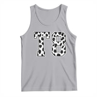 T8 Jersey Number Tank Top Y2k Leopard Number Concert Inspired Outfit Varsity Sports - Wonder Print Shop