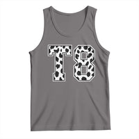 T8 Jersey Number Tank Top Y2k Leopard Number Concert Inspired Outfit Varsity Sports - Wonder Print Shop
