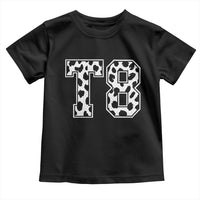 T8 Jersey Number Toddler T Shirt Y2k Leopard Number Concert Inspired Outfit Varsity Sports - Wonder Print Shop
