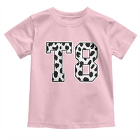 T8 Jersey Number Toddler T Shirt Y2k Leopard Number Concert Inspired Outfit Varsity Sports - Wonder Print Shop