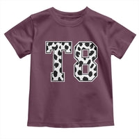 T8 Jersey Number Toddler T Shirt Y2k Leopard Number Concert Inspired Outfit Varsity Sports - Wonder Print Shop