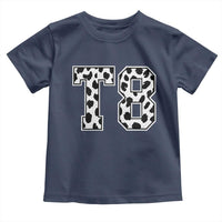 T8 Jersey Number Toddler T Shirt Y2k Leopard Number Concert Inspired Outfit Varsity Sports - Wonder Print Shop
