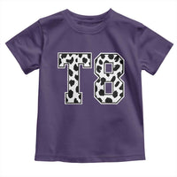 T8 Jersey Number Toddler T Shirt Y2k Leopard Number Concert Inspired Outfit Varsity Sports - Wonder Print Shop