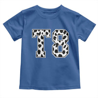 T8 Jersey Number Toddler T Shirt Y2k Leopard Number Concert Inspired Outfit Varsity Sports - Wonder Print Shop