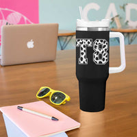 T8 Jersey Number Tumbler With Handle Y2k Leopard Number Concert Inspired Outfit Varsity Sports - Wonder Print Shop