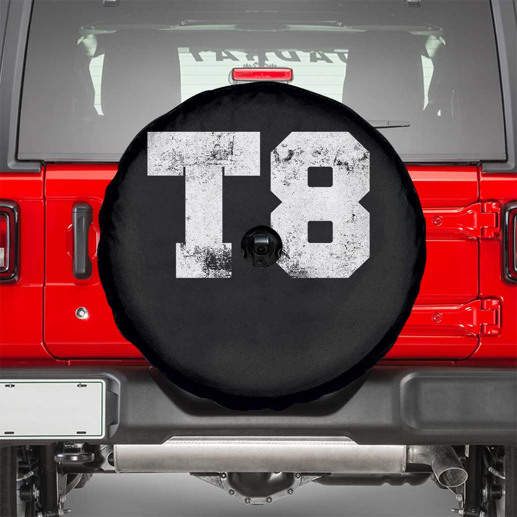 T8 Jersey Spare Tire Cover Concert Inspired Outfit Varsity Sports - Wonder Print Shop