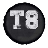 T8 Jersey Spare Tire Cover Concert Inspired Outfit Varsity Sports - Wonder Print Shop