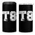 T8 Jersey 4 in 1 Can Cooler Tumbler Concert Inspired Outfit Varsity Sports - Wonder Print Shop