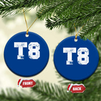 T8 Jersey Ceramic Ornament Concert Inspired Outfit Varsity Sports - Wonder Print Shop