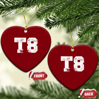 T8 Jersey Ceramic Ornament Concert Inspired Outfit Varsity Sports - Wonder Print Shop