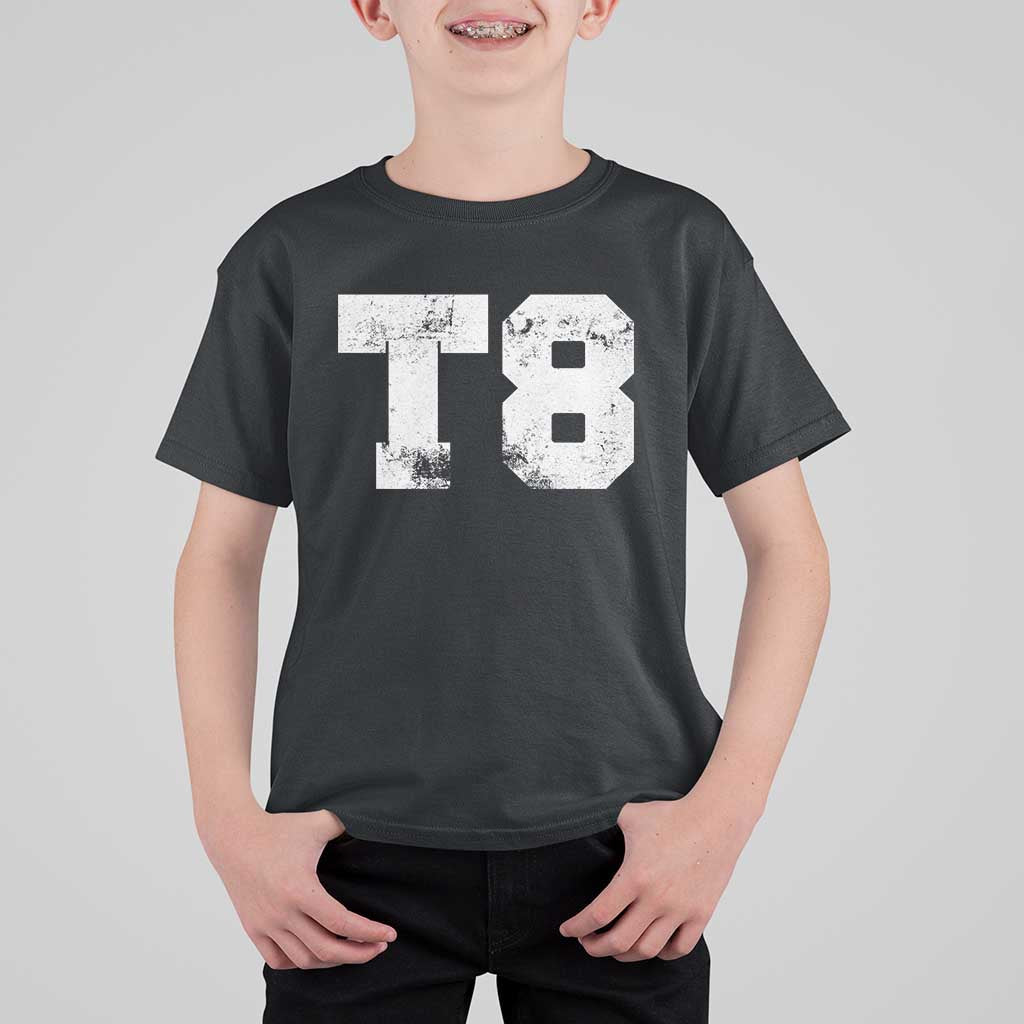 T8 Jersey T Shirt For Kid Concert Inspired Outfit Varsity Sports - Wonder Print Shop