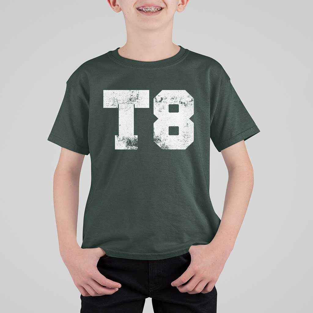 T8 Jersey T Shirt For Kid Concert Inspired Outfit Varsity Sports - Wonder Print Shop