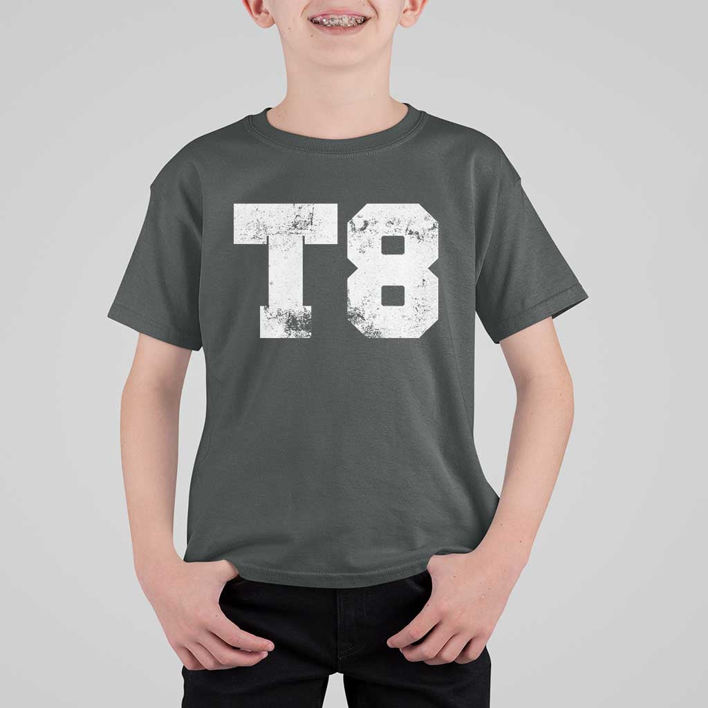 T8 Jersey T Shirt For Kid Concert Inspired Outfit Varsity Sports - Wonder Print Shop