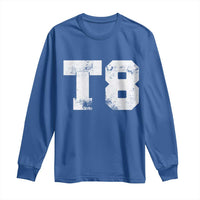 T8 Jersey Long Sleeve Shirt Concert Inspired Outfit Varsity Sports - Wonder Print Shop
