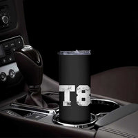 T8 Jersey Skinny Tumbler Concert Inspired Outfit Varsity Sports - Wonder Print Shop