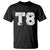 T8 Jersey T Shirt Concert Inspired Outfit Varsity Sports - Wonder Print Shop