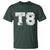 T8 Jersey T Shirt Concert Inspired Outfit Varsity Sports - Wonder Print Shop