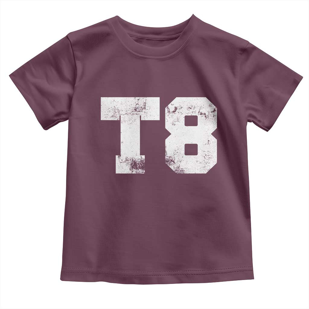 T8 Jersey Toddler T Shirt Concert Inspired Outfit Varsity Sports - Wonder Print Shop
