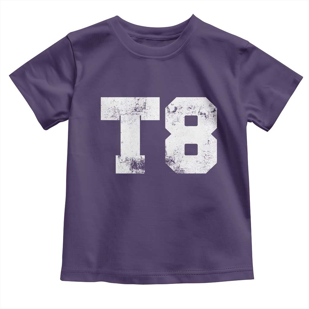 T8 Jersey Toddler T Shirt Concert Inspired Outfit Varsity Sports - Wonder Print Shop