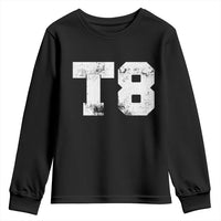 T8 Jersey Youth Sweatshirt Concert Inspired Outfit Varsity Sports - Wonder Print Shop