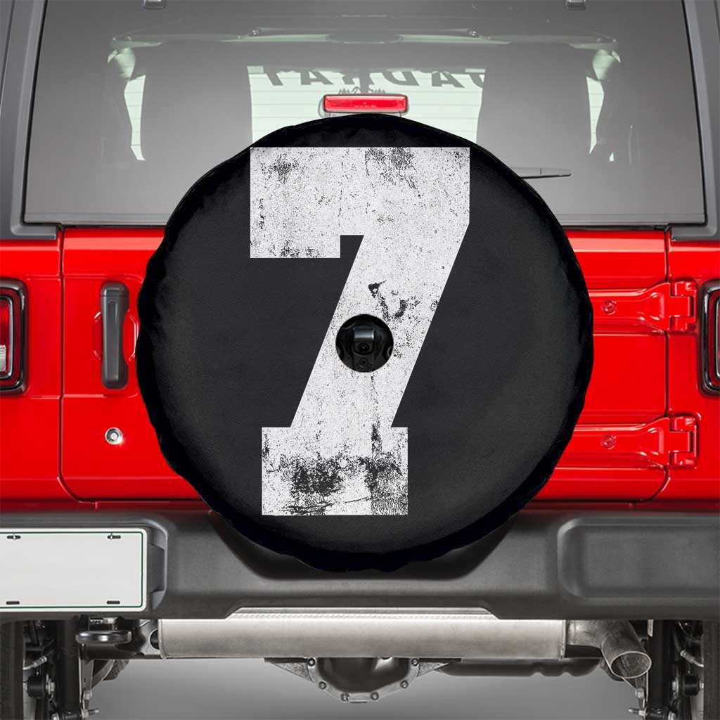 Number 7 Spare Tire Cover Matching 67 Meme 7th Birthday 7 Years - Wonder Print Shop