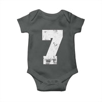 Number 7 Baby Onesie Matching 67 Meme 7th Birthday 7 Years - Wonder Print Shop