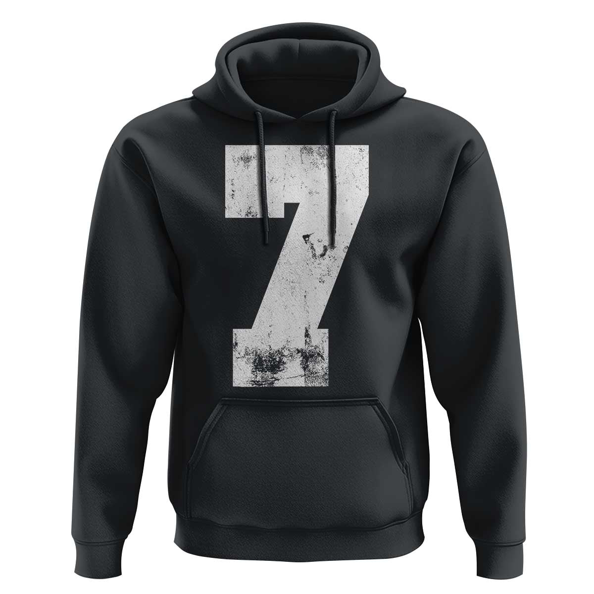 Number 7 Hoodie Matching 67 Meme 7th Birthday 7 Years - Wonder Print Shop