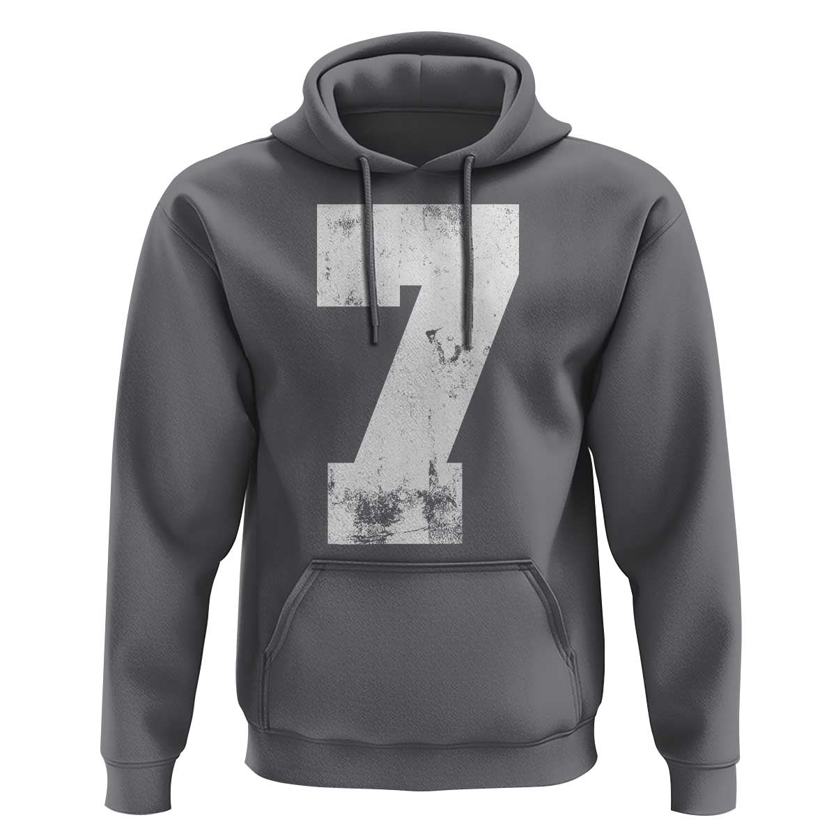Number 7 Hoodie Matching 67 Meme 7th Birthday 7 Years - Wonder Print Shop