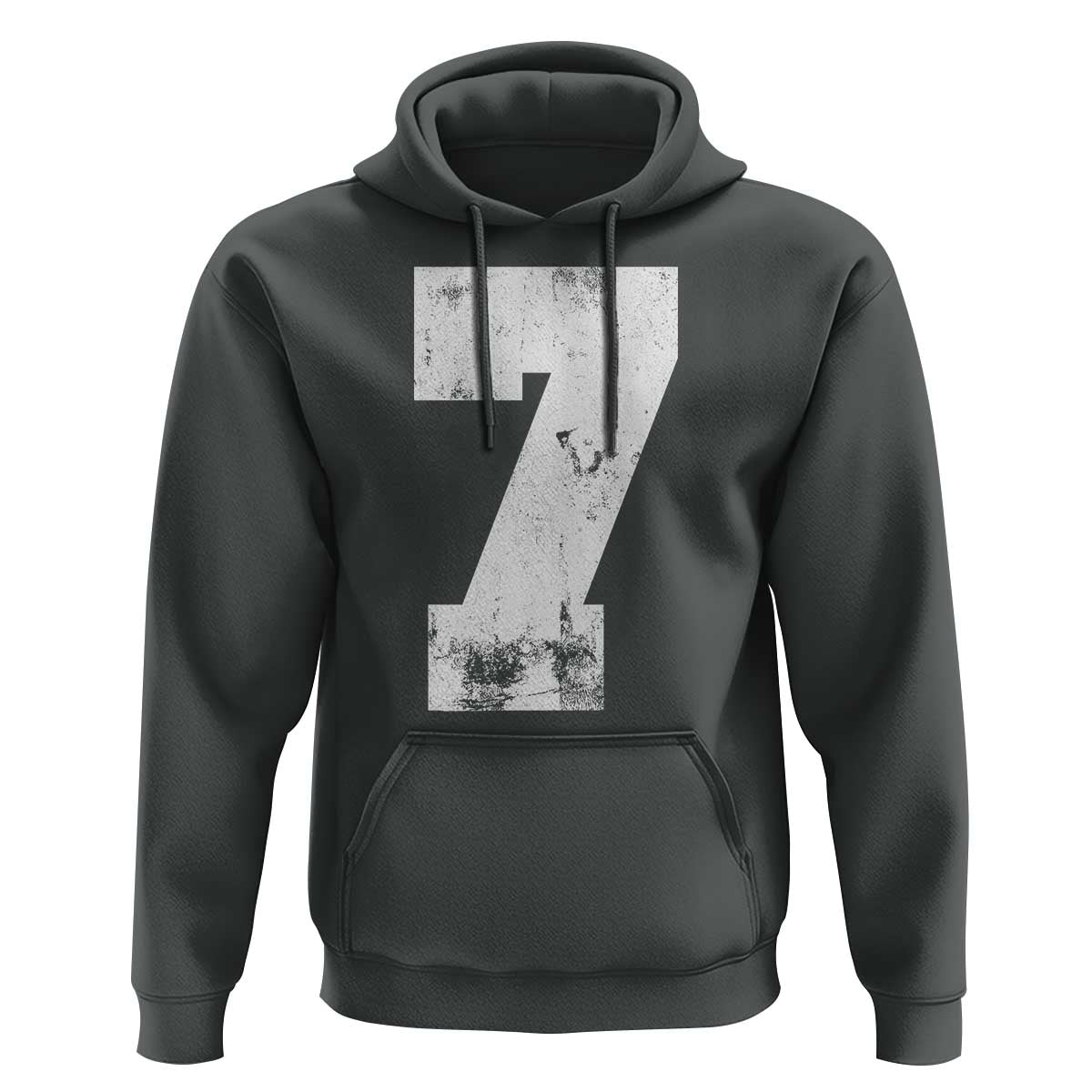Number 7 Hoodie Matching 67 Meme 7th Birthday 7 Years - Wonder Print Shop