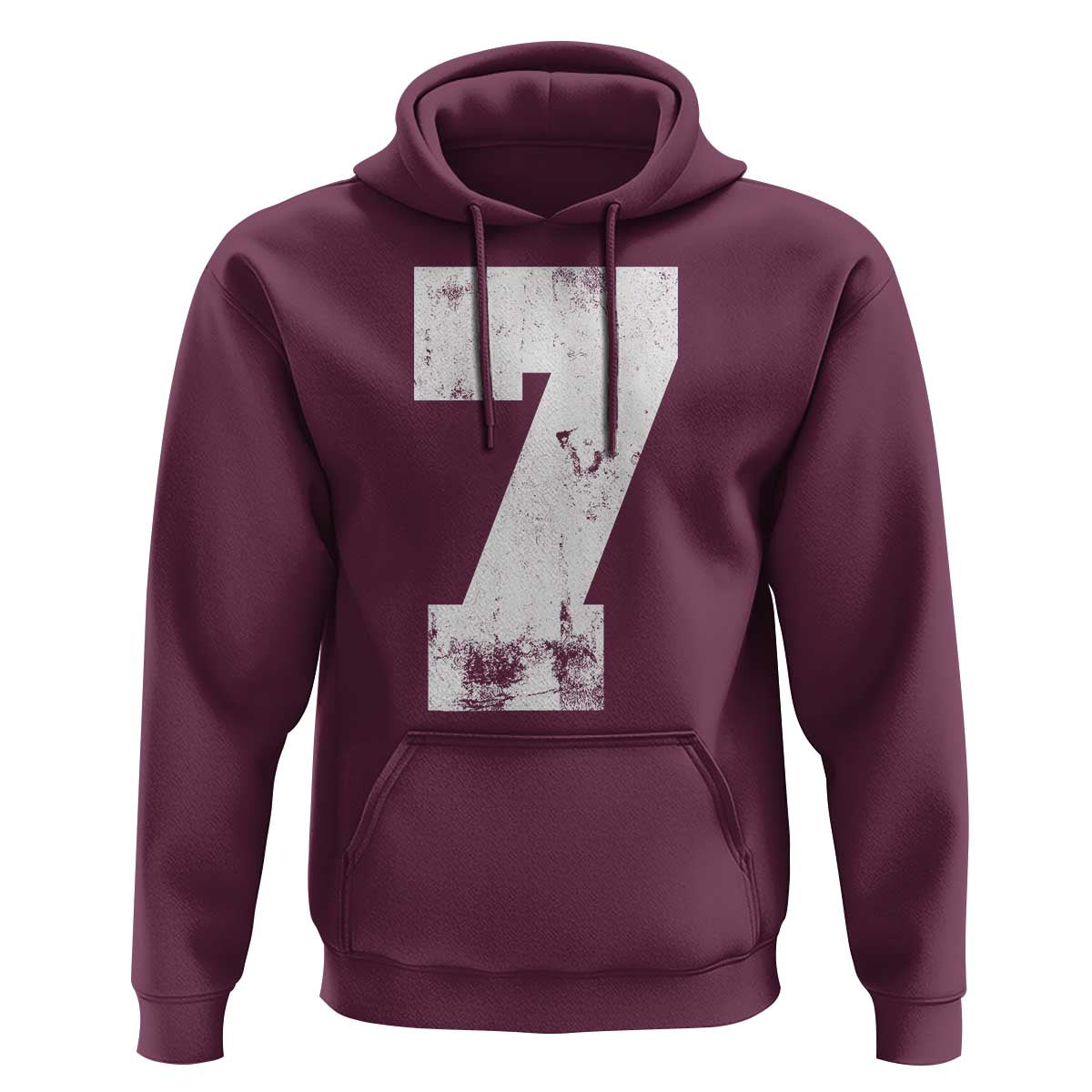 Number 7 Hoodie Matching 67 Meme 7th Birthday 7 Years - Wonder Print Shop
