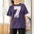 Number 7 T Shirt For Women Matching 67 Meme 7th Birthday 7 Years - Wonder Print Shop