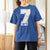 Number 7 T Shirt For Women Matching 67 Meme 7th Birthday 7 Years - Wonder Print Shop