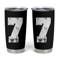 Number 7 Tumbler Cup Matching 67 Meme 7th Birthday 7 Years - Wonder Print Shop