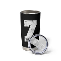 Number 7 Tumbler Cup Matching 67 Meme 7th Birthday 7 Years - Wonder Print Shop