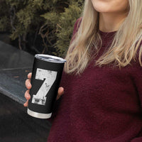 Number 7 Tumbler Cup Matching 67 Meme 7th Birthday 7 Years - Wonder Print Shop