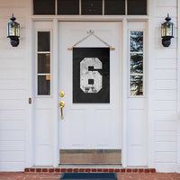 Number 6 Garden Flag Matching 67 Meme 6th Birthday 6 Years - Wonder Print Shop