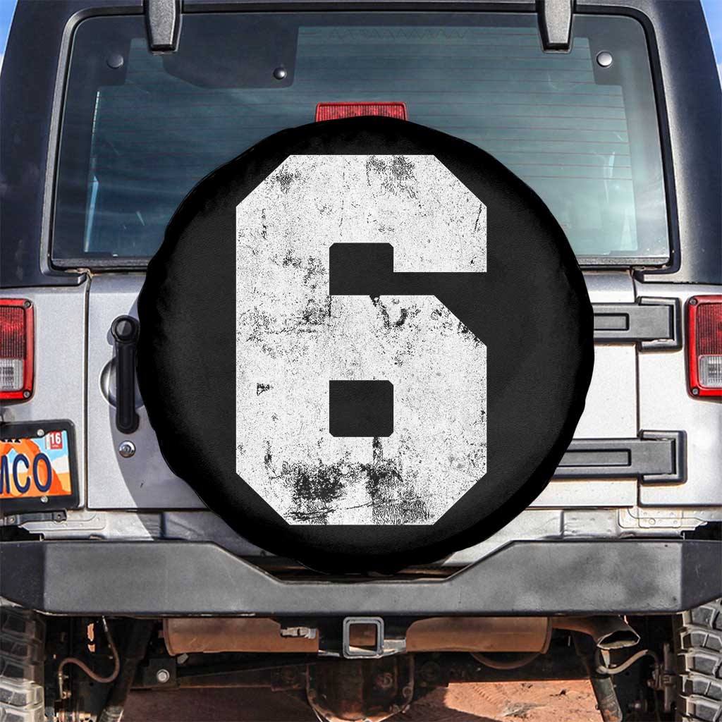 Number 6 Spare Tire Cover Matching 67 Meme 6th Birthday 6 Years - Wonder Print Shop