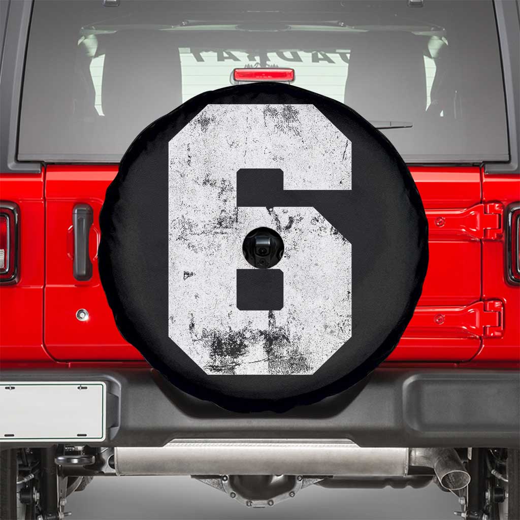 Number 6 Spare Tire Cover Matching 67 Meme 6th Birthday 6 Years - Wonder Print Shop
