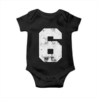 Number 6 Baby Onesie Matching 67 Meme 6th Birthday 6 Years - Wonder Print Shop