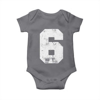 Number 6 Baby Onesie Matching 67 Meme 6th Birthday 6 Years - Wonder Print Shop