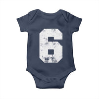 Number 6 Baby Onesie Matching 67 Meme 6th Birthday 6 Years - Wonder Print Shop
