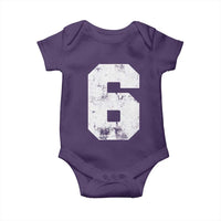 Number 6 Baby Onesie Matching 67 Meme 6th Birthday 6 Years - Wonder Print Shop