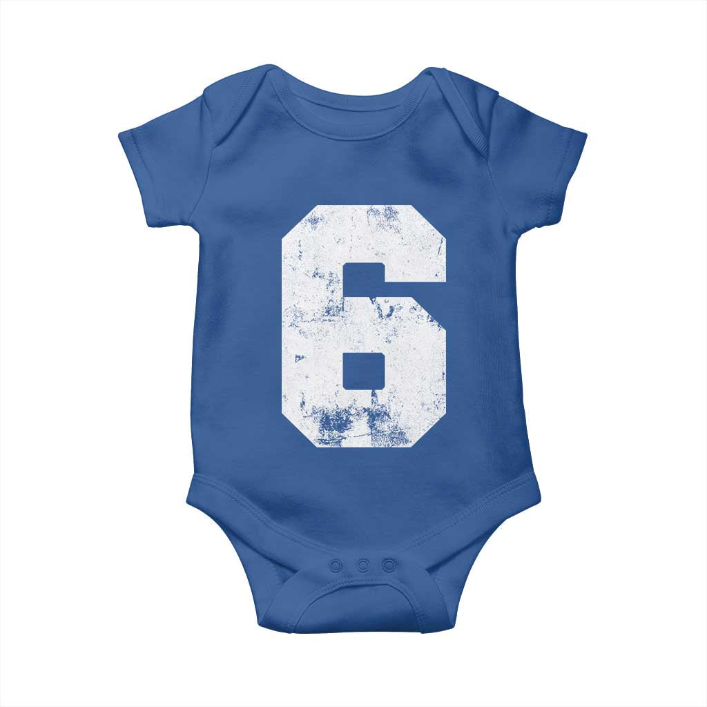 Number 6 Baby Onesie Matching 67 Meme 6th Birthday 6 Years - Wonder Print Shop