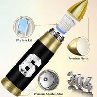 Number 6 Bullet Tumbler Matching 67 Meme 6th Birthday 6 Years - Wonder Print Shop